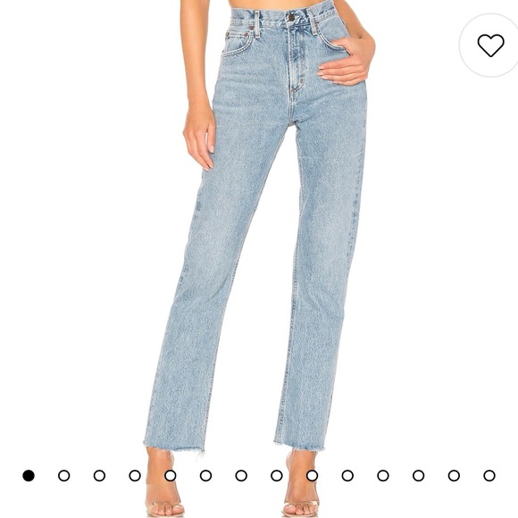 Agolde Denim - AGolde Cherie Blogger Fav High Rise Jeans 24